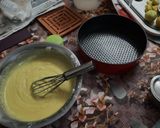 A picture of step 1 of Berry Lemon cake.