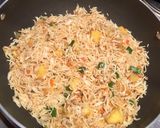 A picture of step 4 of Pineapple Rice.