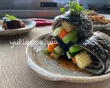 泰式酸辣魚皮蔬菜捲的食譜步驟3照片