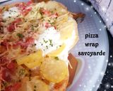 Une image de l'étape 5 de Pizza 🍕 wrap savoyarde au munster #août ou raclette.