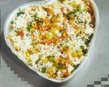 A picture of step 5 of Veg Lasagna.