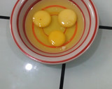A picture of step 8 of Boiled yam with egg sauce.