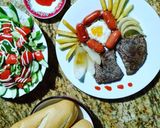 Hình bước làm 4 của món 🥗🍛 Beef steak hình dáng hơi ngộ - Bò bít tết