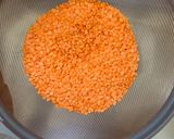 A picture of step 1 of Coconut Dal.