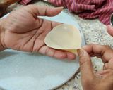 A picture of step 12 of Khoya Gujiya.