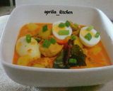 Foto langkah ke 8 dari resep Gulai telor ayam fantasi.