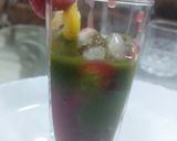 A picture of step 2 of Strawberry mint lemonade.