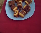 A picture of step 8 of Marble  Mocha cake.