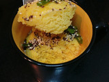 Mug Dhokla In Microwave