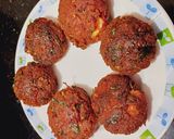 A picture of step 3 of Beetroot Soya cheese cutlets.