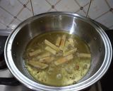 A picture of step 4 of Yam Fries.