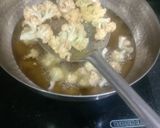 A picture of step 2 of Shahi gobhi.