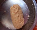 A picture of step 4 of Chana dal tikki.