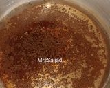A picture of step 1 of Karak Chai.