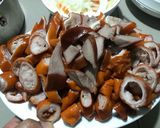 Hình bước làm 4 của món Phá lẩu lòng heo