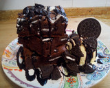 Foto del paso 10 de la receta: Brownie de chocolate y galletas oreo