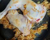 A picture of step 4 of Traditional Persian Dargaz-Style Chicken Yakhni (Caramelized Onion Chicken).