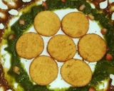 A picture of step 4 of Dahi Papdi Chaat.