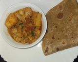 A picture of step 5 of Fried Aloo Gobhi Masala🥔.