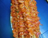 صورة لخطوة 3 من وصفة لي بروشيت تاع الكروفيت (Crevettes) المشرملة 🍤