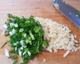 Foto langkah ke 3 dari resep Jamur Enoki Siram Saus Garlic.