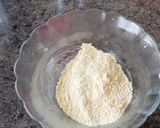 A picture of step 1 of Khandvi.