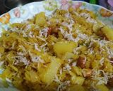 A picture of step 5 of नारियल पोहा.