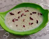 A picture of step 4 of Sabudana Kheer.