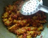 मूंगबड़ी की सब्जी (Moong vadi recipe in hindi) रेसिपी चरण 5 फोटो