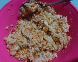 Foto langkah ke 4 dari resep Bola Nasi Keju (jamur+wortel+abon).