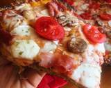 Foto del paso 4 de la receta Pizza “ibérica” con base de brócoli