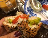 عکس مرحله 3 از دستور صبحانه ساندویچ آواکادو🥑😋
