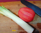 Foto del paso 4 de la receta: Andares de cerdo relleno de setas y langostinos