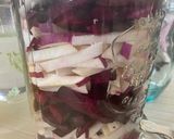 A picture of step 2 of Pickled Beetroot and Turnips.