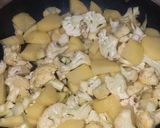 चटपटी गोभी-आलू(chatpati gobhi aloo recipe in hindi) रेसिपी चरण 3 फोटो