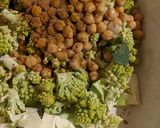 A picture of step 4 of Spiced romanesco + chickpea salad.