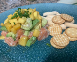 Foto del paso 4 de la receta: Tartar de salmón con mango fácil y cómodo