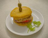A picture of step 7 of Soya Burger.