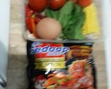Foto langkah ke 1 dari resep Mie Sedap Spicy Korean ala anak kos sehat.