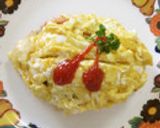 A picture of step 16 of Fluffy and Creamy Omurice (Japanese Omelet Rice).
