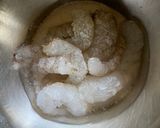 A picture of step 1 of Kathal bichi Chingri Bharta / Jackfruit seed Shrimp mash.