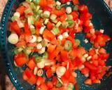 Ceviche with avocado, cherry tomatoes and spring onions recipe step 1 photo