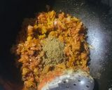 A picture of step 3 of Prawn Roast / Eraal Varuval.