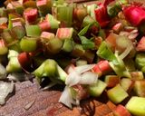 Rebarbara chutney recept fázis 1 fotója