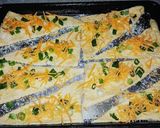 A picture of step 2 of Cheesy Dijon Crescent Rolls.