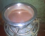 A picture of step 3 of Millet flour porridge.
