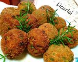 Pas rețetă Polpette di asparagi con cuore di cheddar 4 fotografie
