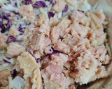 Foto del paso 1 de la receta: Tortillas rellenas de col, lombarda y atún