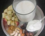 A picture of step 1 of Apple Pie Smoothie/ Delicious And Creamy Apple Smoothie For Iftar ✨.