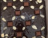 Foto langkah ke 5 dari resep Cadburry Almond Fudge Brownies.